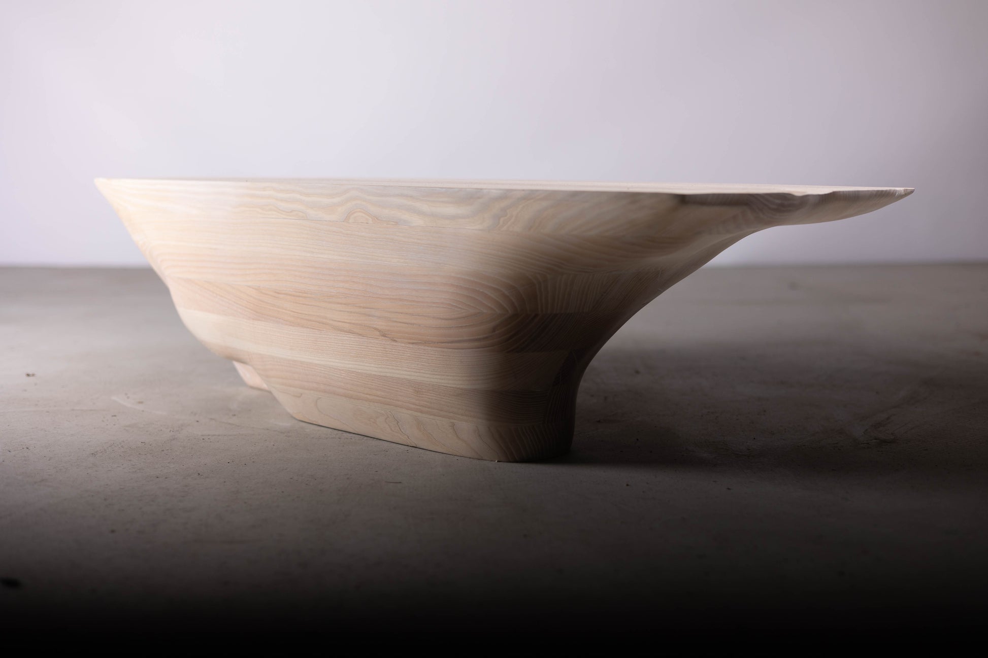 Erosio Collection - EM 112 - Sculptural Solid Wood Coffee Table