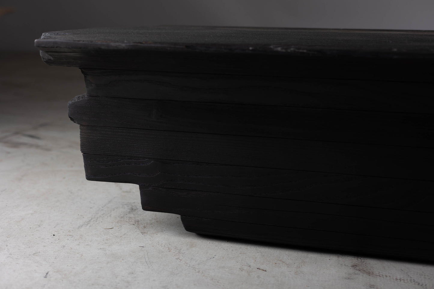 Modern Organic Solid Wood Coffee Table | EM118 Of Erosio Collection