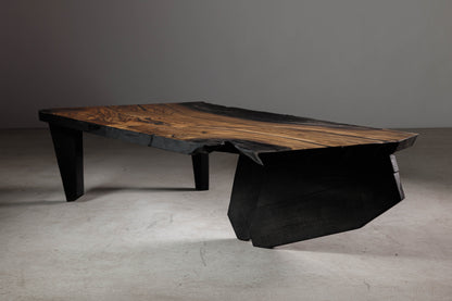 Japandi Walnut Coffee Table EM103 Part Of 18 Brut Collection | Main Image